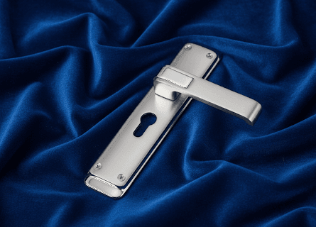side angle of one our collection of mortise lock handle best for modern interiors by ambica tools hardware