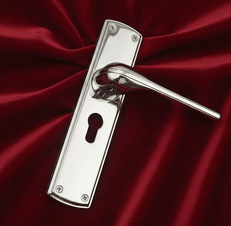classic stainless steel mortise lock which have gloss finish and timeless design by ambica tools hardware